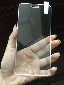 包邮清货  苹果6p-7p-8p通用白边钢化膜