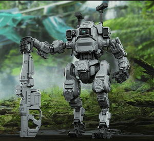 【泰坦陨落可动战斗机器人bt7274】3d打印模型图纸,st