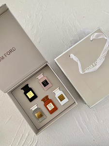 tf香水套盒白盒红盒黑盒圣诞限量版5瓶手提袋礼盒装7.5ml
