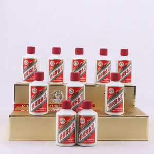 【久通p】2018年 53度 飞天茅台酒(金条)50ml 2盒10瓶 久通