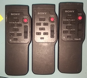 sony /索尼摄像机原装遥控器,rmt-708.