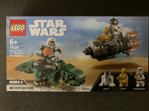 乐高lego 星球大战系列 75228  巨蜥侦察兵和机器人