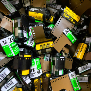 135柯达富士胶片 200 400度电影分装胶卷 36张