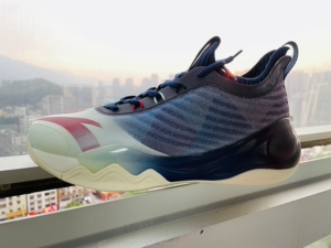 安踏kt6low夏季低帮橡胶底耐磨汤普森战靴篮球鞋丹青配色1