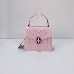 bvlgari 宝格丽新款拼色风琴包 黑色缟玛瑙眼睛蛇头