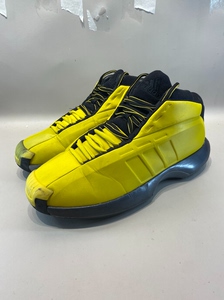 科比crazy1 黄面包 43.5码,kobe zk 无开胶