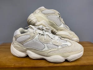 adidas yeezy500 blush 初代白灰 46码