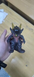 万代日版奥特曼500怪兽软胶 闪电达兰比尔