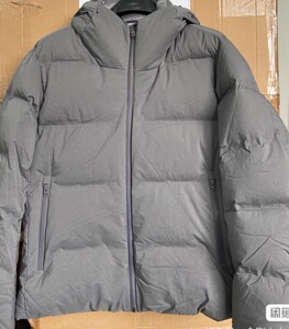 全新 男装无缝压胶羽绒服优衣库货号419989 ,男女同款