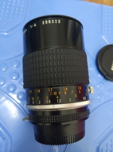 nikon尼康105 4 ais口手动微距镜头