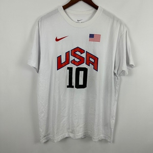 nike赞助 北美发售 科比上身同款 梦之队科比10号白色短