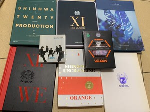 韩国 神话组合 shinhwa专辑 写真集 dvd 均为全新
