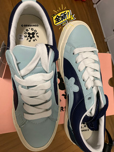 匡威天空蓝小花golf le fleur联名款,40码全新