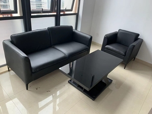 办公室沙发便宜出办公家具99新全新办公沙发简约现代二手九成新