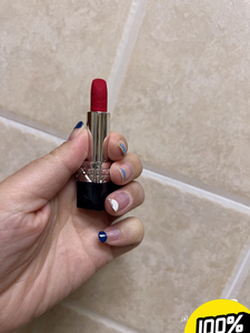 dior迪奥烈艳蓝金唇膏口红小样 888哑光全铝管