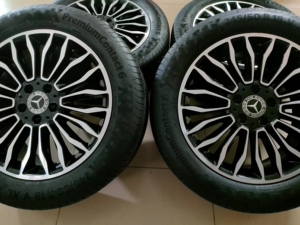 奔驰v260l原厂18寸轮毂v260尊贵版轮毂18寸轮毂轮胎