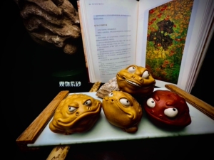 沈雷紫砂茶宠 王莎莎紫砂金蟾 财源滚滚 张明紫砂 刘景紫砂