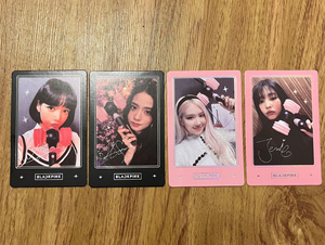 blackpink粉墨小卡应援棒卡二代锤卡拍立得小卡同款锤卡