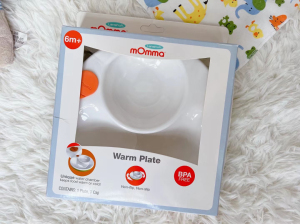 美国代购momma婴幼儿童宝宝注水保温碗，有了这个保温餐盘，