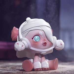 泡泡玛特pop 盲盒 手办sp第一代密林古堡 僵尸宝宝(盒机