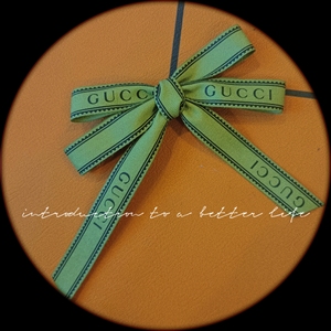 大牌丝带手工发饰  gucci丝带diy发饰发夹