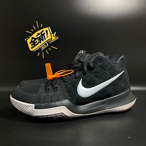 nike 欧文3 黑麂皮
