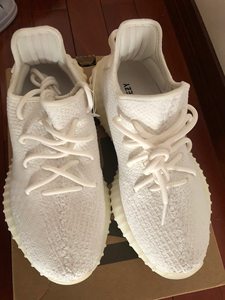 yeezy boost 350浅米白 椰子女鞋240码