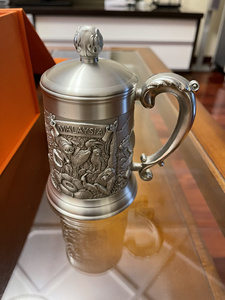 马来西亚大马锡 锡器 小号杯子,产地马来西亚,购于天津友