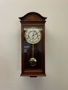 秒杀价7815英国肯米迪comitti挂钟机械钟赫姆勒五音钟古董