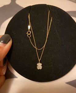 tous/桃丝熊18k金珍珠母贝小熊项链女锁骨,闲置物品售出