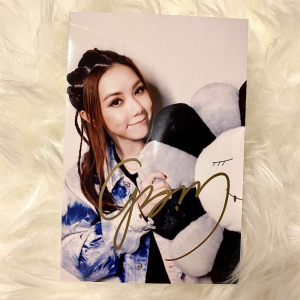 邓紫棋签名照 gem邓紫棋签名照 邓紫棋周边 邓紫棋亲笔签