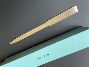 美国直邮蒂夫妮tiffany925纯银开信刀