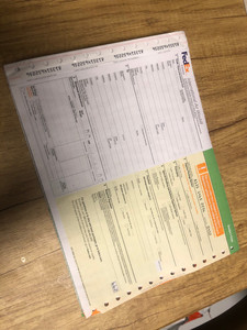 联邦快递单面单 联邦中英文运单fedex全英文面单国际快递运