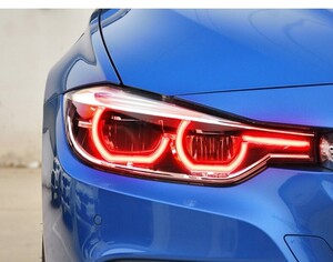 宝马红色恶魔眼