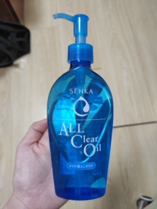 珊珂(senka)蚕丝净澈温和卸妆油230ml(日本进口原洗