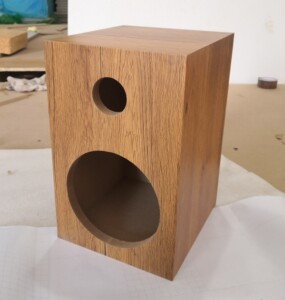 5寸2分频音箱壳定做开孔木纹定制喇叭外壳音响空箱体