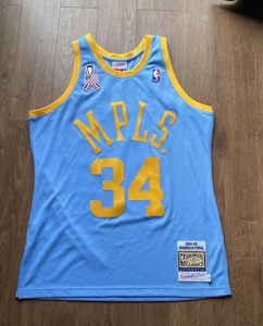 mn复古球衣 au奥尼尔球衣 01-02赛季 湖人奥尼尔球衣