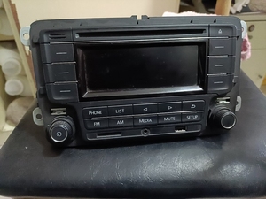 祈福cws淘宝大众高七凌度原装拆车蓝牙cd机改家用音响5寸mib触摸屏