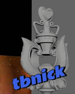 巴拉拉小魔仙 魔仙女王权杖 魔仙权杖  魔法杖 已出成品图