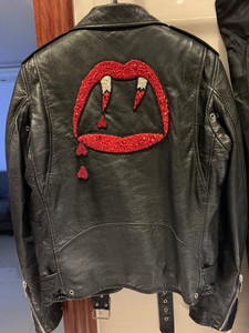 slp/saint laurent 圣罗兰血牙皮衣