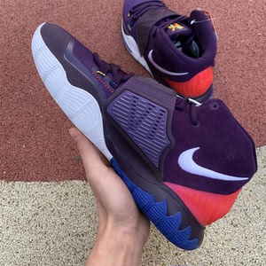 正品nike kyrie 6 欧文6 紫罗兰 灵魂之眼 实战