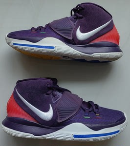 耐克篮球鞋,耐克欧文6紫罗兰.黄金42.5码,99新,保证正