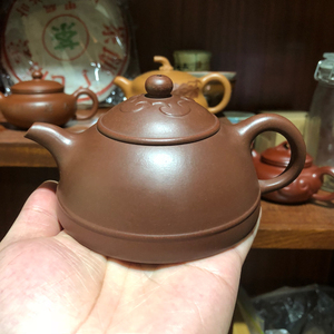精品紫砂壶#作者:万俊峰 万晓峰 早期作品 全手工老料底槽