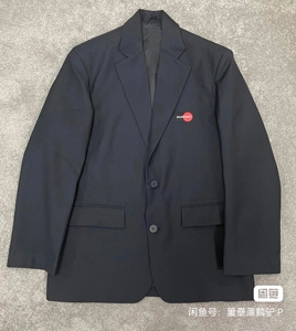 blcg 巴黎世家 新款万事达双圈字母刺绣西装外套 男女同款