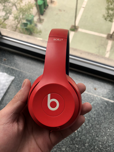 beats solo3学院红99新,福利价格,学院红配色,绝