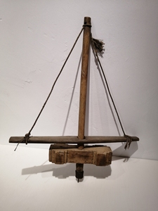 老物件,九佬十八匠工具.老的木匠手工钻,俗名:钻铧,完整无缺