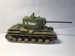 坦克世界/战争雷霆,1/35小号手苏联kv-2(zis-6
