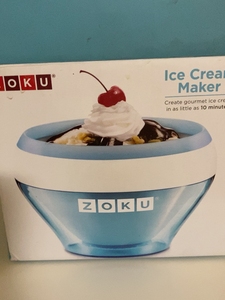 美国ZOKU正品  双层隔冷沙冰杯  家用DIY自制雪糕碗