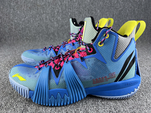 李宁 反伍一代 篮球鞋 新疆蓝