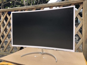 32寸曲屏飞利浦328e8q高清二手原装电脑显示器秒三星